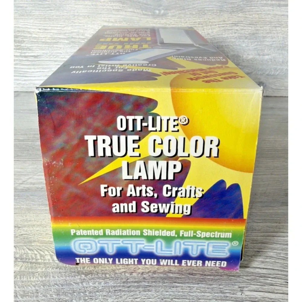 Ott Lite True Color Full-Spectrum Craft Lamp 120V Model OTL-13TCG Crafts Art